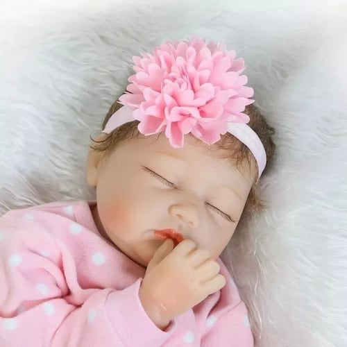 Muñeca Bebé Reborn Muñeca Para Dormir De Tela Suave 55cm