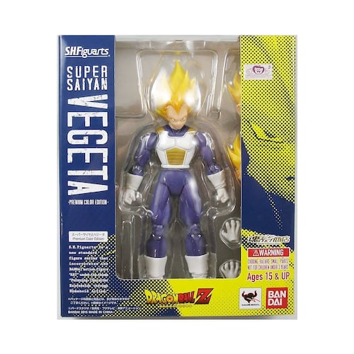 ORIGINAL Vegeta Edición Premium Color S.H. FIGUARTS TAMASHII NATIONS BANDAI Dragonball Z 