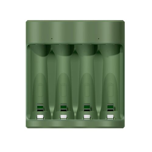 Cargador de pilas recargables GP USB con 4 piezas AA 2100mAh