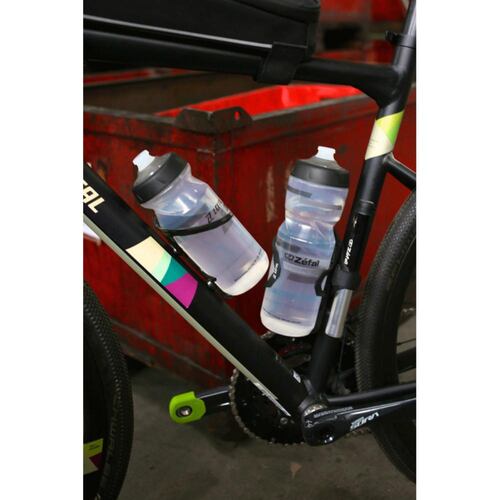 Porta Anfora P/Bicicleta Pulse Z2i Bimaterial Negro Zefal