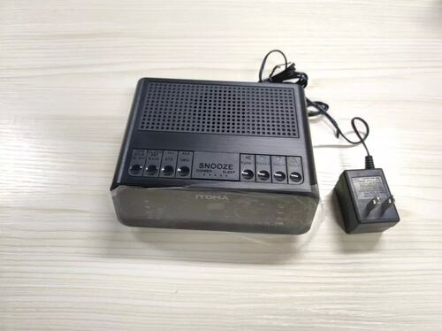 Radio Reloj Fm/am Despertador Digital Para El Dormitorio.