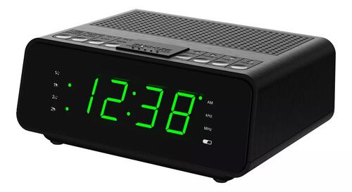 Radio Reloj Fm/am Despertador Digital Para El Dormitorio.