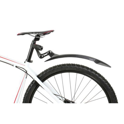Salpicadera Trasera Montaña Deflector Plástico Negro Zefal.