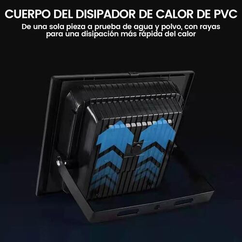 Lampara Solar 100w Recargable Led Impermeable 100 Super Leds