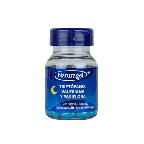 Naturagel | Triptófano, Valeriana y Pasiflora | Relajación y Bienestar Emocional