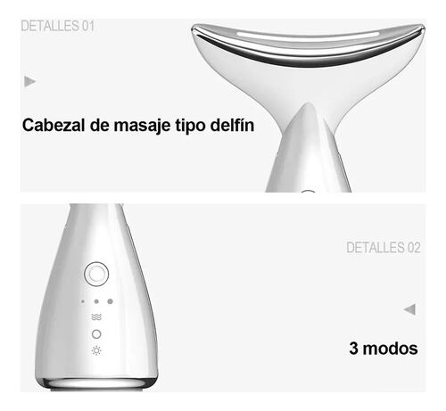Masajeador facial y reductor de papada antienvejecimiento.