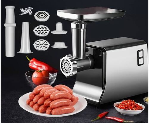 Picadora De Carne Embutidos Electrica Acero Inox. 2500w You