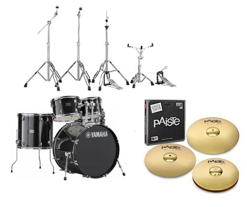 Yamaha Rydeen Rdp2f5blguset Batería Acústica y platillos.