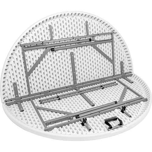 Mesa Plegable Portatil Redonda 1.50m Jardin Exterior .