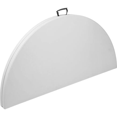 Mesa Plegable Portatil Redonda 1.50m Jardin Exterior .