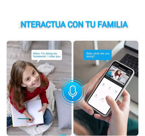Cámara De Seguridad Wifi Exterior Hd 1080p Alarma/remota Ip.