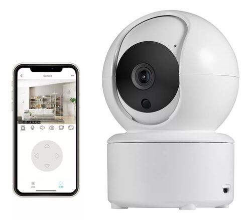 Cámara Inteligente Icsee 3mp Con Wifi Y Control Por App.