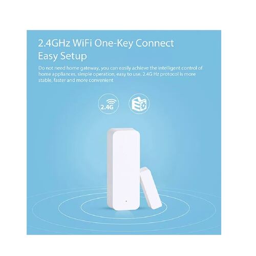 Sensor / Alarma Wifi Para Puerta O Ventana Tuya Alexa Google