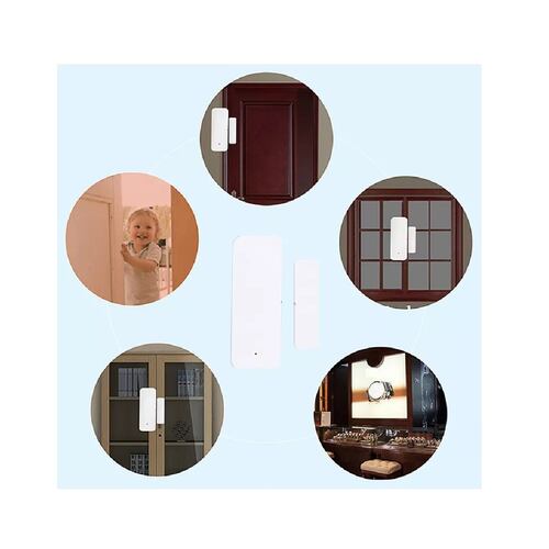 Sensor / Alarma Wifi Para Puerta O Ventana Tuya Alexa Google