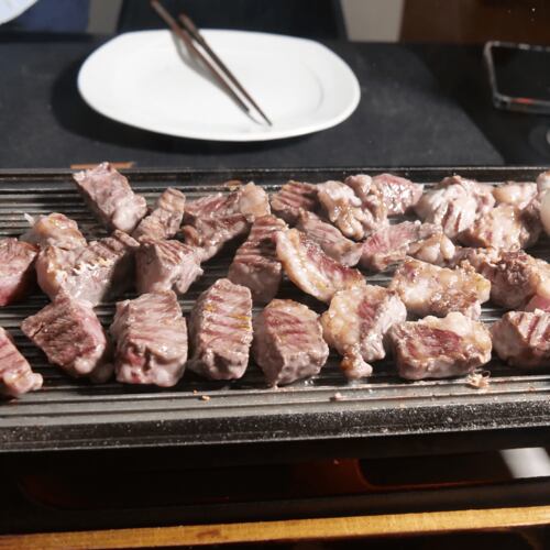 Asador Portatil Rosuto Niku Hibachi Para Interior Y Exterior.
