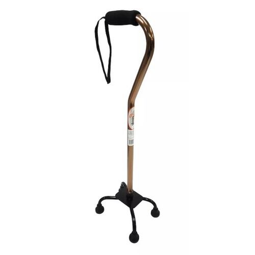 Baston 4 Apoyos Bronce Ajustable Ergonomico Aluminio SPEEDY