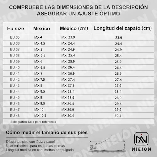 Tenis De Seguridad Industrial Zapatos Trabajo Botas Nieion TALLA 27 color NEGRO