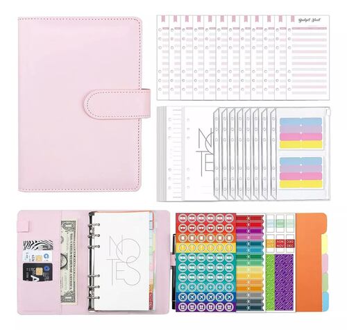Carpeta De Cuaderno A6, Organizador De Documentos Folder
