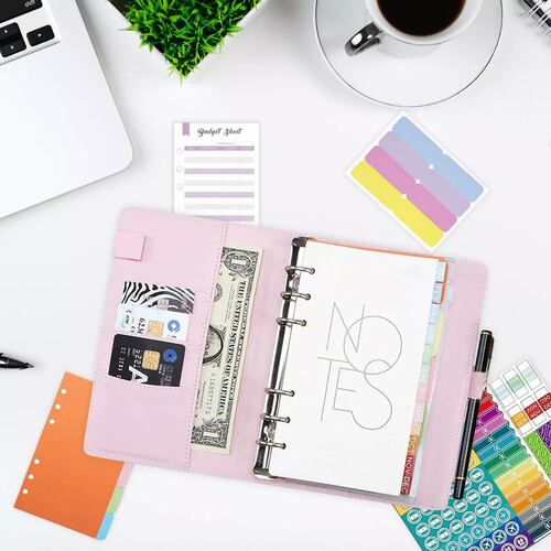 Carpeta De Cuaderno A6, Organizador De Documentos Folder