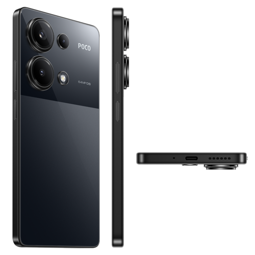 Celular Xiaomi POCO M6 Pro 512GB 12GB Black.