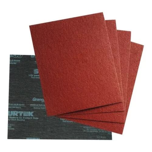 Lija Esmeril Roja Grano 50 9x11 PuLG Ler50 Surtek