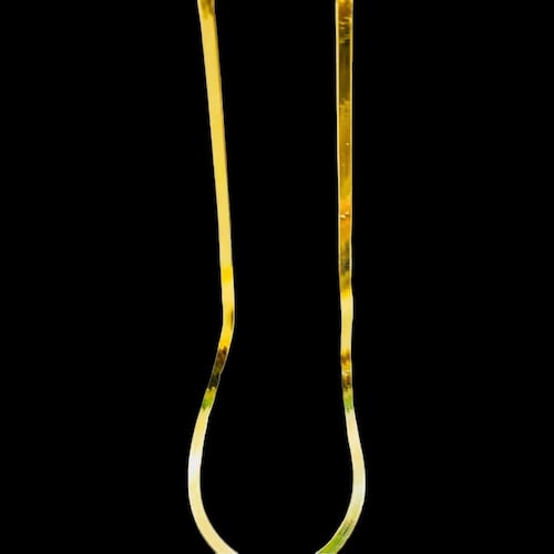 Cadena Tejido Panza Víbora 50 cm x 3 mm Oro 10k + Regalo.