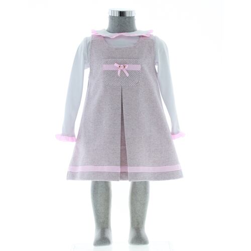 Vestido para Niña Bebé 2 Piezas 3720 1 a 5 años..