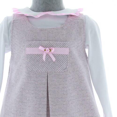 Vestido para Niña Bebé 2 Piezas 3720 1 a 5 años..