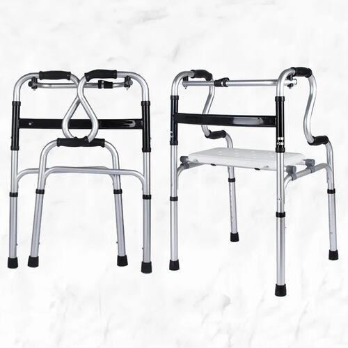 Andadera Ortopedica con Asiento 2 en 1 Andafacil | Andadera y Silla de Baño.