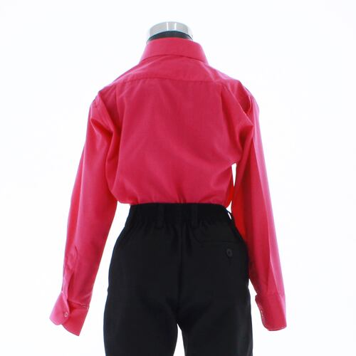 Camisa De Vestir Niño Fiusha Manga Larga 3583 2-18 Años...