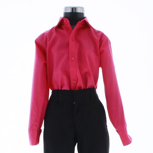 Camisa De Vestir Niño Fiusha Manga Larga 3583 2-18 Años...