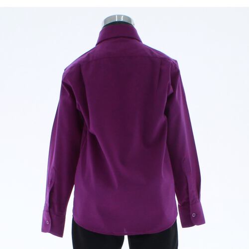 Camisa De Vestir Niño Morado Bugambilia Manga Larga 3589 2-18 Años..
