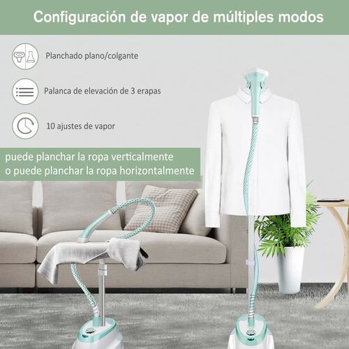 Plancha De Vapor Vertical Profesional Planchas De Ropa 1800w.