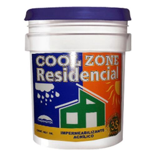 Cubeta Impermeabilizante 3a 18L Blanco Cool Zone Thermotek