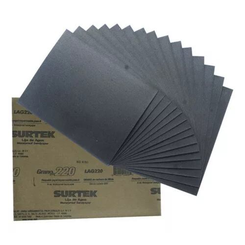 Lija De Agua Grano 100 Lag100 11x9puLG Surtek