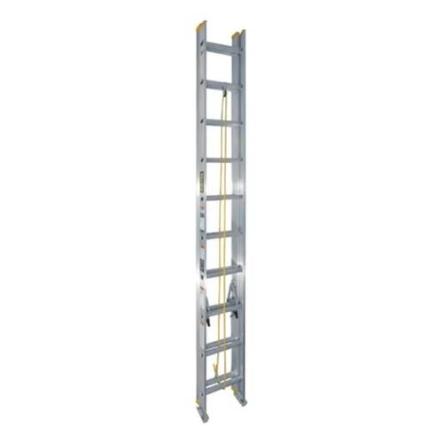 Escalera Extensión 20 Escalones Aluminio Gris Surtek