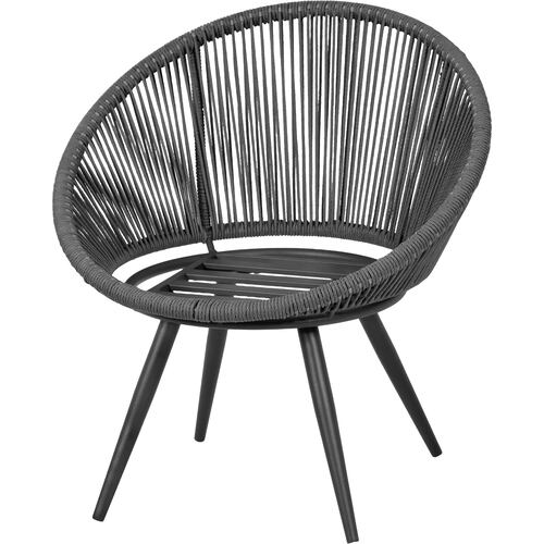 Sala Exterior Jardin Terraza 3pz Sillas Modernas Mesa Vidrio Gris.