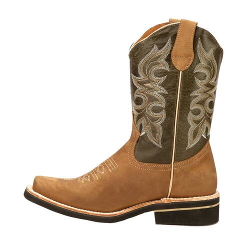 Botas vaqueras color camel, marca JC McCoy, para hombre, mod. 1102536