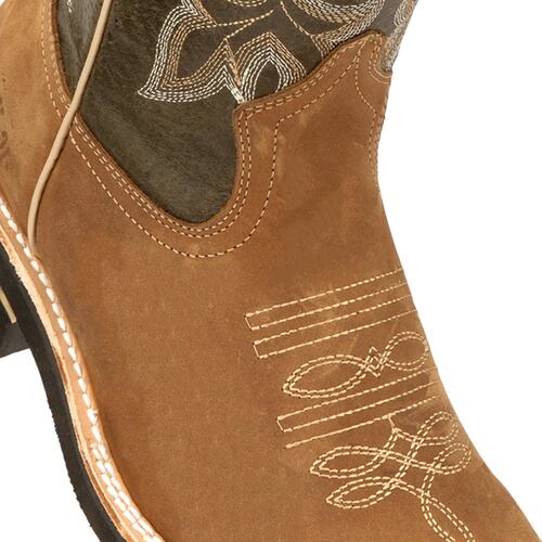 Botas vaqueras color camel, marca JC McCoy, para hombre, mod. 1102536
