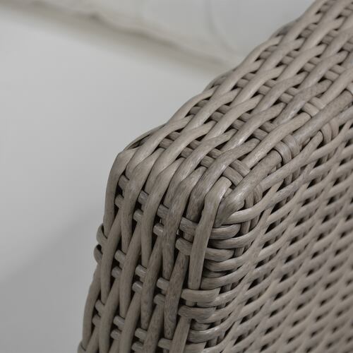 Sala Tipo Rattan Exterior Jardin Patio Terraza 4 Pz Beige