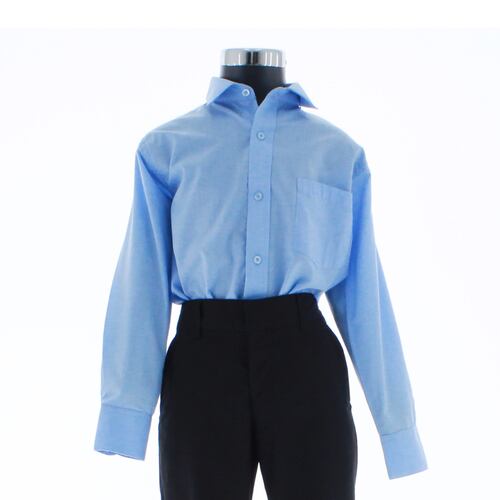 Camisa Azul Cielo De Vestir para Niño Manga Larga 3609 2-18 Años...