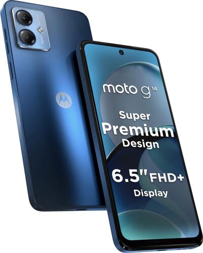 Celular Motorola Moto G14 128GB 4GB Ram   Azul.