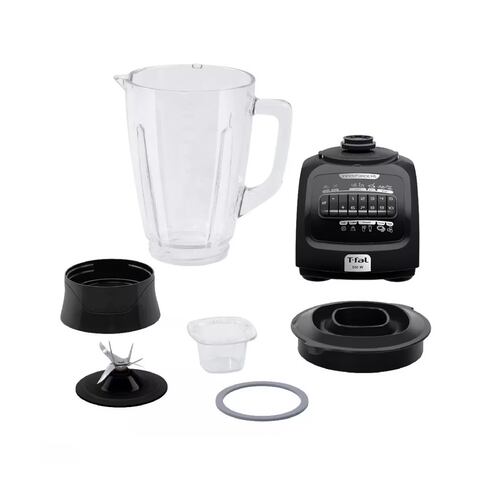 Licuadora T-FAL 10 velocidades vaso Vidrio 1.25Lt 550 Watts