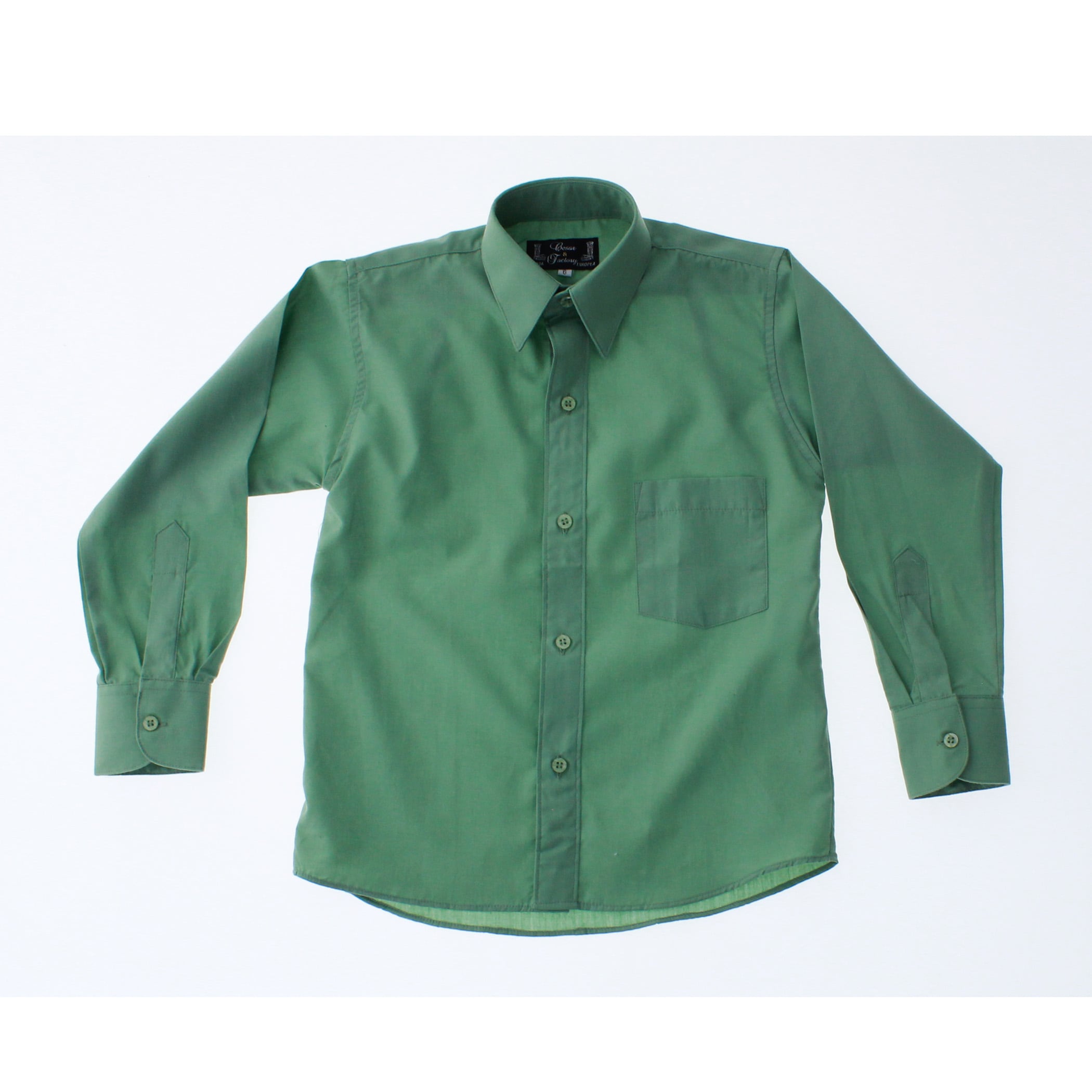 Camisa verde para niños sale