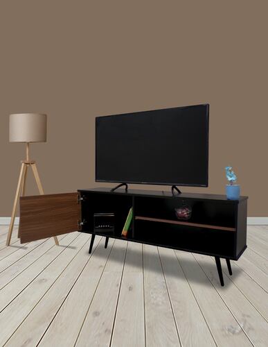 Mueble Para Tv Salvatore Credenza Vintage Con Pasacables 