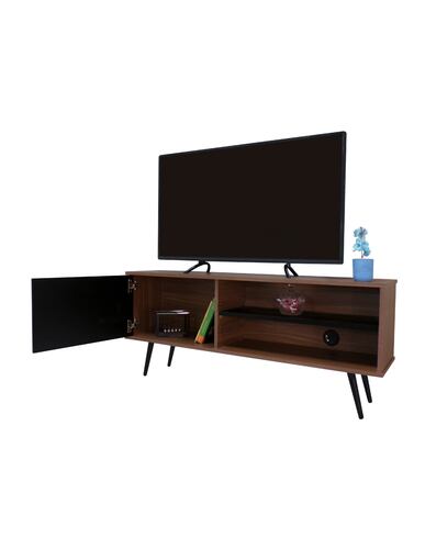 Mueble Para Tv Salvatore Credenza Vintage Con Pasacables 