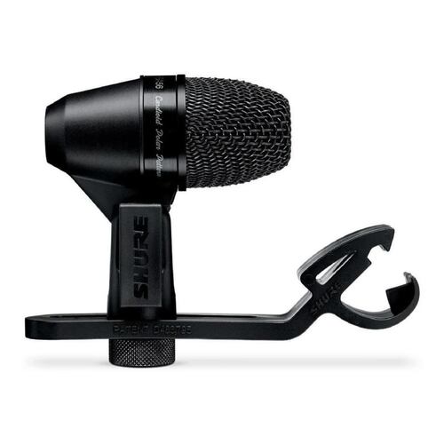 Micrófono Dinámico SHURE PGA56-XLR Para Cajas/timbales Negro.