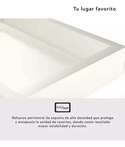 Colchon King Size America Delta Confort Con Memory Comodo