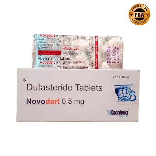 Dutasterida 0.5mg 100 Tabletas Novodart