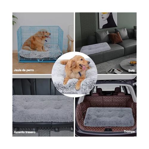 Cama Para Perros Gatos Mascota 75*50 Antiestrés Supercómoda
